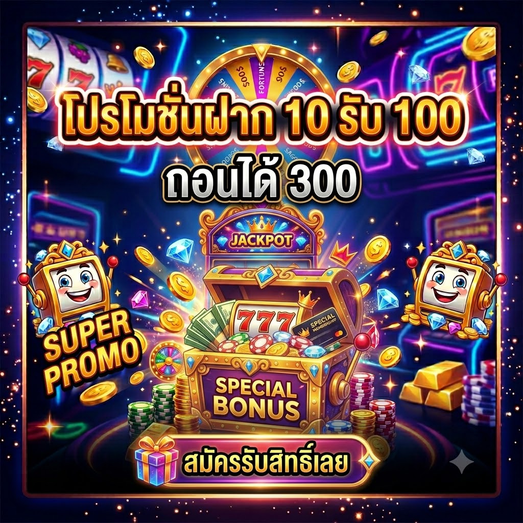โปรโมชั่นฝาก 10 รับ 100